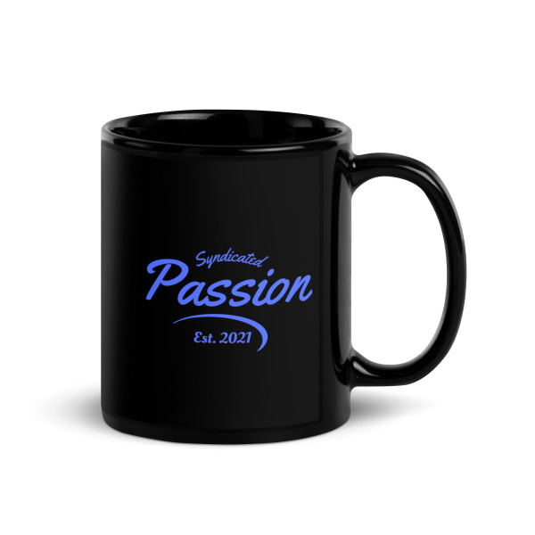 Black Glossy Mug - Image 2